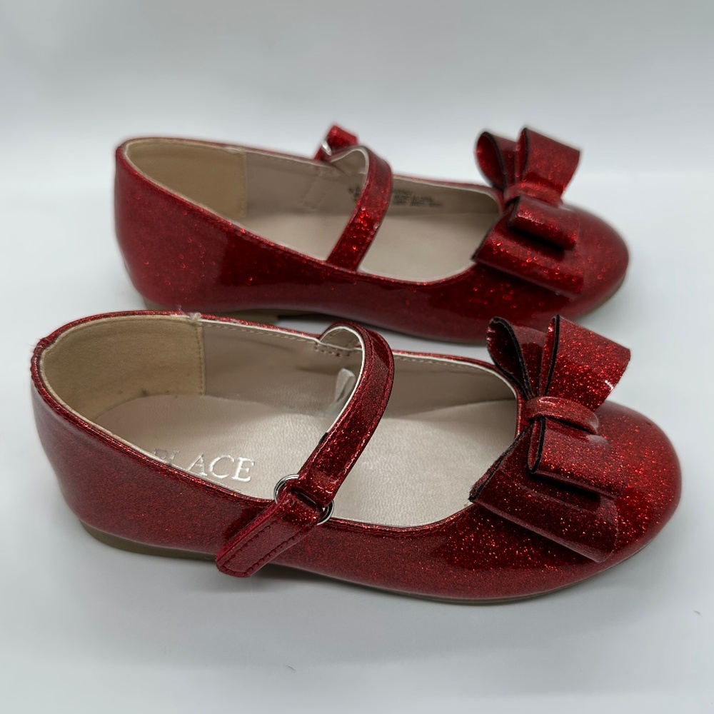 Girls Shoes| Size 9| Toddler| Red - Picture 8 of 12